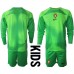 Portugal Keeper Babykleding Thuisshirt Kinderen WK 2022 Lange Mouwen (+ korte broeken)